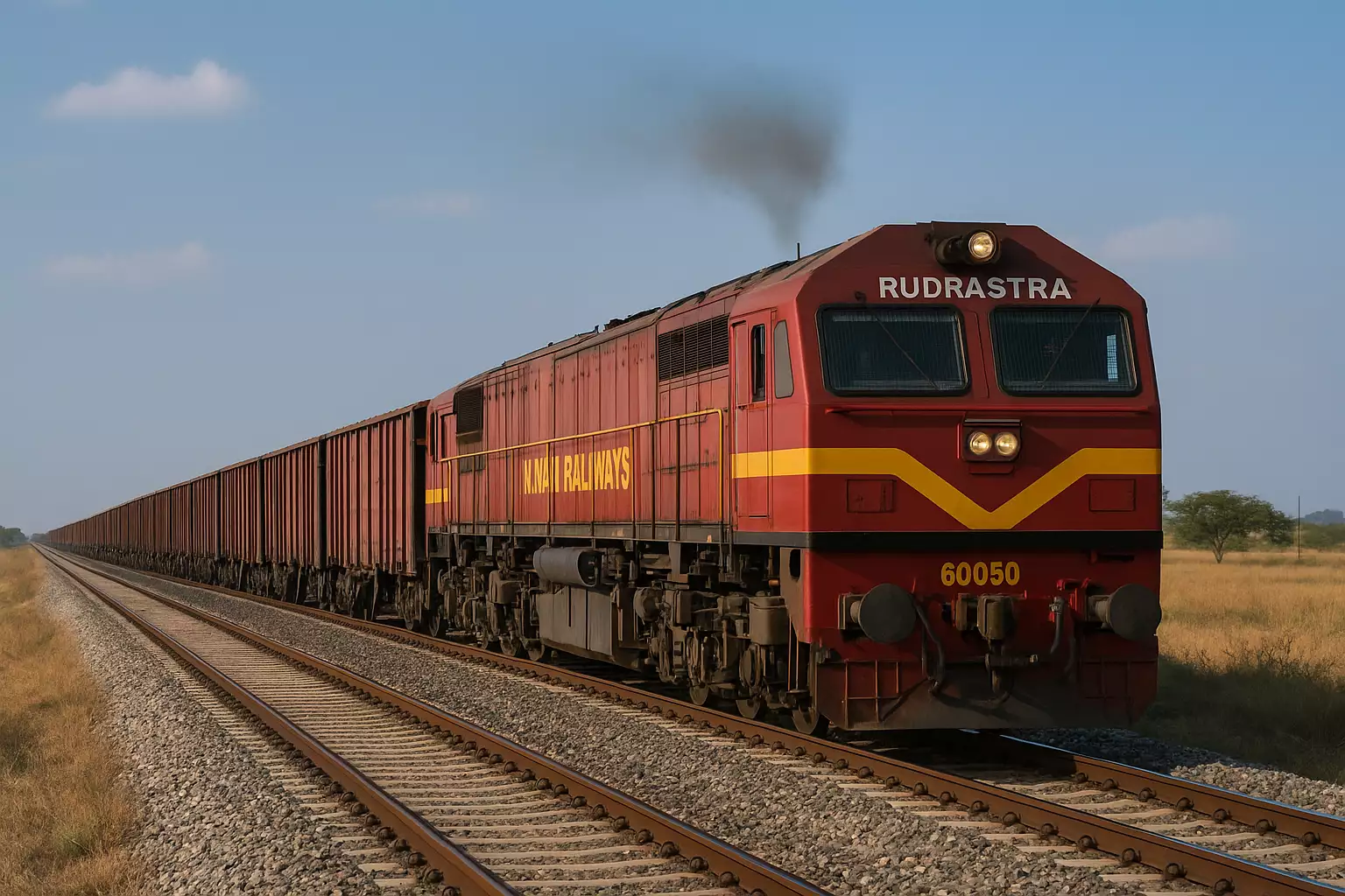 Asia’s Longest Freight Train Rudrastra